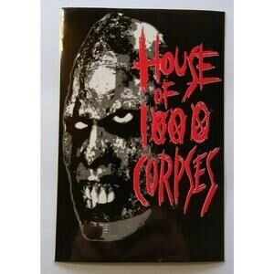 Rob Zombie House Of 1000 Corpses Decal Sticker Movie Monster Halloween Horror